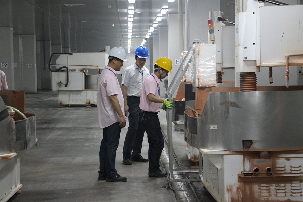 江西沃格光电股份有限公司二厂抛光设备搬至新厂区